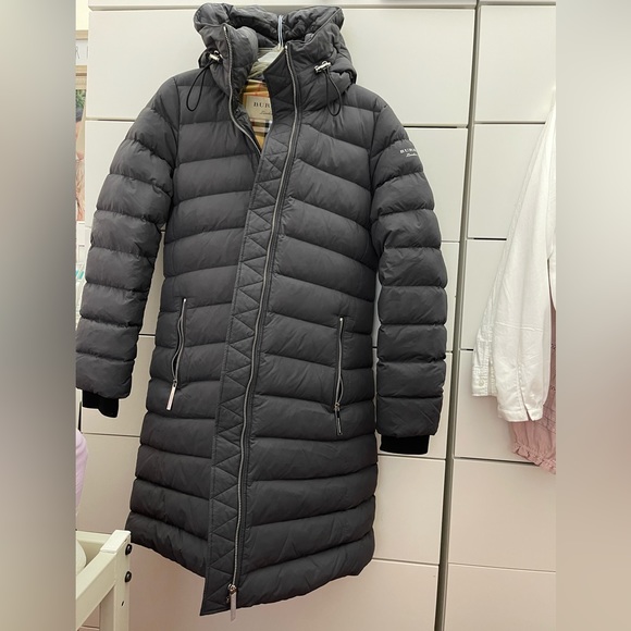 Gently used women Burberry jacket